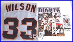 Brian Wilson San Francisco Giants Game Used Gray 2006 Jersey Sz 48 0062 Mag Stub
