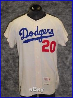 Brooklyn Dodgers 1956 Team Extra, Game Used / Worn, Home Jersey. Grey Flannel
