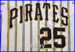 Bruce Kison game worn used 1977 Pittsburgh Pirates jersey! Guaranteed Authentic