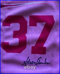 Buffalo Bisons Autographed Game Jersey Size 46