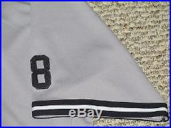 CC Sabathia #52 size 56 2016 Yankees Game used Jersey ROAD Berra patch Steiner