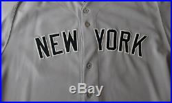 CC Sabathia game worn used New York Yankees jersey! RARE! MLB Authenticated