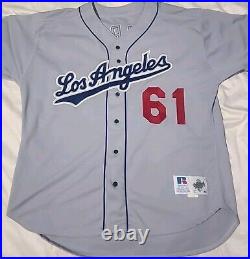 CHAN HO PARK GAME USED LOS ANGELES DODGERS JERSEY Rare