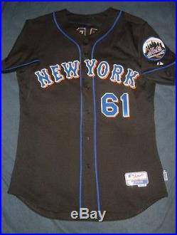 CHAN HO PARK GAME USED WORN Majestic NEW YORK METS Jersey 2007 MLB Korea Dodgers