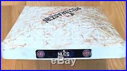Chicago Cubs 2016 Nlcs Game Used Baseball 2nd Base Wrigley Field Postseason Rare