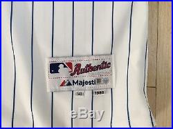 Chicago Cubs Game Team Issued Used Tbc 1988 Jersey Pants Blank Uniform Pinstripe
