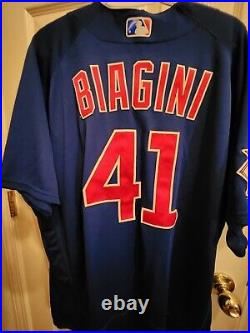CHICAGO CUBS Joe Biagini # 41 Team Issued MLB JERSEY MLB VS618023