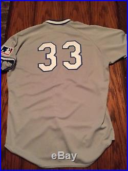 CHICAGO WHITE SOX MLB GAME USED JERSEY Throwback Pitcher Mike Sirotka