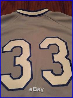 CHICAGO WHITE SOX MLB GAME USED JERSEY Throwback Pitcher Mike Sirotka