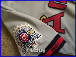 CHUCK FINLEY LOS ANGELES CALIFORNIA ANGELS JERSEY Mike Trout Size 40