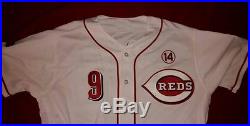 CINCINNATI REDS Jose Peraza ROOKIE game worn jersey 14 FOREVER MLB authenticated