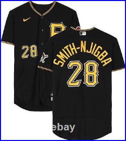 Canaan Smith-Njigba Pirates Player-Worn #28 Jersey vs White Sox on April 7, 2023