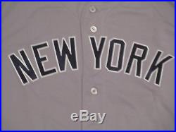 Carlos Beltran #36 sz 46 2016 Yankees Game used Jersey ROAD Berra patch Steiner