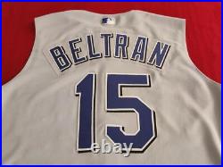 Carlos Beltran Kansas City Royals MLB Game Issue Road Uniform Vest & Pants