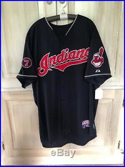 Carlos Carrasco Game Used Worn Jersey, Cleveland Indians, Opening Day, MLB Auth