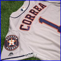 Carlos Correa Houston Astros Game Used Worn Jersey World Series 2017 MLB Auth