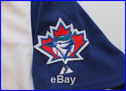 Carlos Delgado signed autographed game worn used 2002 Toronto Blue Jays jersey