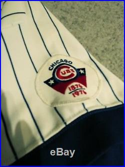 Chicago Cubs Game Used 1976 Worn Jersey
