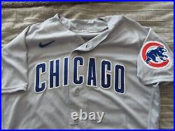 Chicago Cubs Game-Used Jackie Robinson Day Jersey Michael Fulmer MLB Auth Sz 44