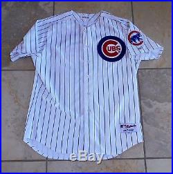 Chicago Cubs Game Used Worn Jersey Mark Prior