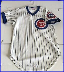 Chicago Cubs HOME JERSEY #21 Early 80s Game Worn Johnstone Randle