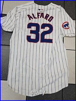 Chicago Cubs Jorge Alfaro Game Used Jersey Marlins Phillies MLB HOLOGRAM 2024