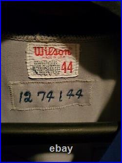 Chicago Cubs Vintage 1974 Andre Thornton Game Used Grey Road Jersey