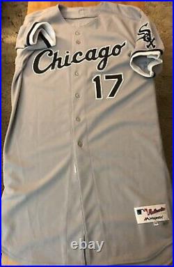 Chicago White Sox 2019 Game Issued Jersey Yonder Alonso 1B