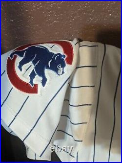 Chicago cubs game worn jersey