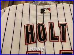 Chris Holt 2000 Houston Astros Game Used Jersey Inaugural Season Patch