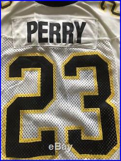 Chris Perry Game Issued Michigan Wolverines 2002 Capital One Bowl Jersey