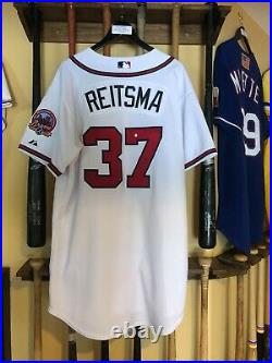 Chris REITSMA Game Worn/Used/Issued 2006 Atlanta Braves Jersey #37