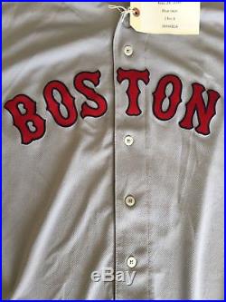 Christian Vazquez Game Used Worn Jersey Boston Red Sox Mlb Authenticated