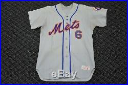 Circa 1975 Mike Vail New York Mets Game Used Jersey