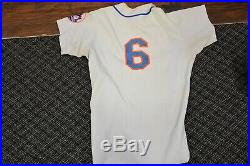 Circa 1975 Mike Vail New York Mets Game Used Jersey
