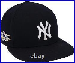 Clay Holmes New York Yankees Game-Used Navy Cap vs. Houston Astros on 10/23/2022