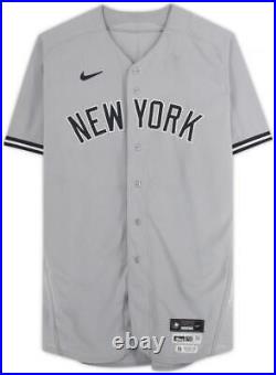 Clay Holmes Yankees Game-Used #35 Gray Jersey vs Mets on July 27, 2022
