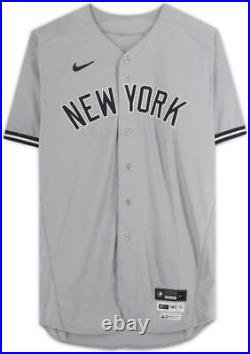 Clay Holmes Yankees Player-Worn #35 Gray Jersey vs Red Sox on July 10, 2022