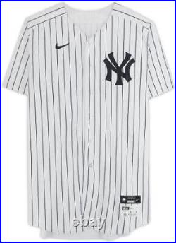Clay Holmes Yankees Player-Worn #35 Pinstripe Jersey vs Mariners on 8/3/2022