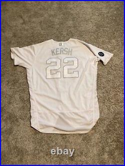 Clayton Kershaw 2019 Los Angeles Dodgers Worn Issued Players Day Jersey