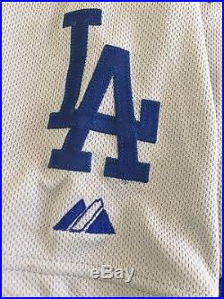 Clayton Kershaw Game Used Dodgers 2014 NLDS Jersey MLB Authentication Holo