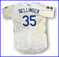 Cody Bellinger Dodgers Game Used Jersey August 3 2021 #35 VS Astros MLB VS499674