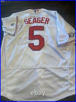 Corey Seager Texas Rangers Majestic Athletic 50th Anniversary Jersey