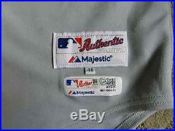 Craig Kimbrel 2014 Atlanta Braves game used jersey & pants MLB authenticated