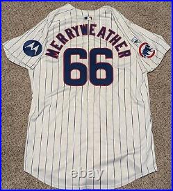 Cubs Julian Merryweather Game Used Jersey 1 IP, 0 ER, 1 K Vs Blue Jays 8/17/24