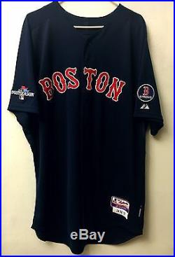 David Ortiz Game Used 2013 Red Sox Jersey Photo Matched Mlb Auth W. S. Year