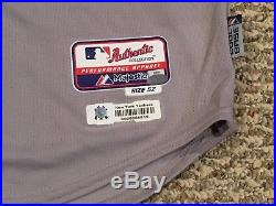 DELLIN BETANCES size 52 2015 Yankees GAME USED Jersey Road Gray MLB STEINER COA