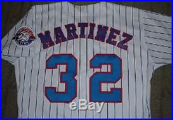 Dennis Martinez Montreal Expos 1993 Game Worn Used Jersey Mears Loa (orioles)