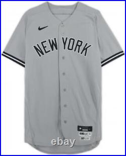 DJ LeMahieu New York Yankees Player-Worn #26 Gray Jersey vs. Boston