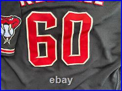 Dallas Keuchel Authentic baseball jersey size 46 Arizona Dbacks MLB COA